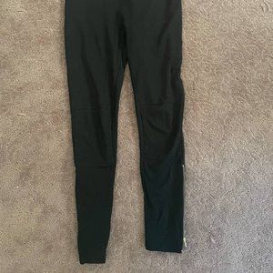 Black Leggings with Zips